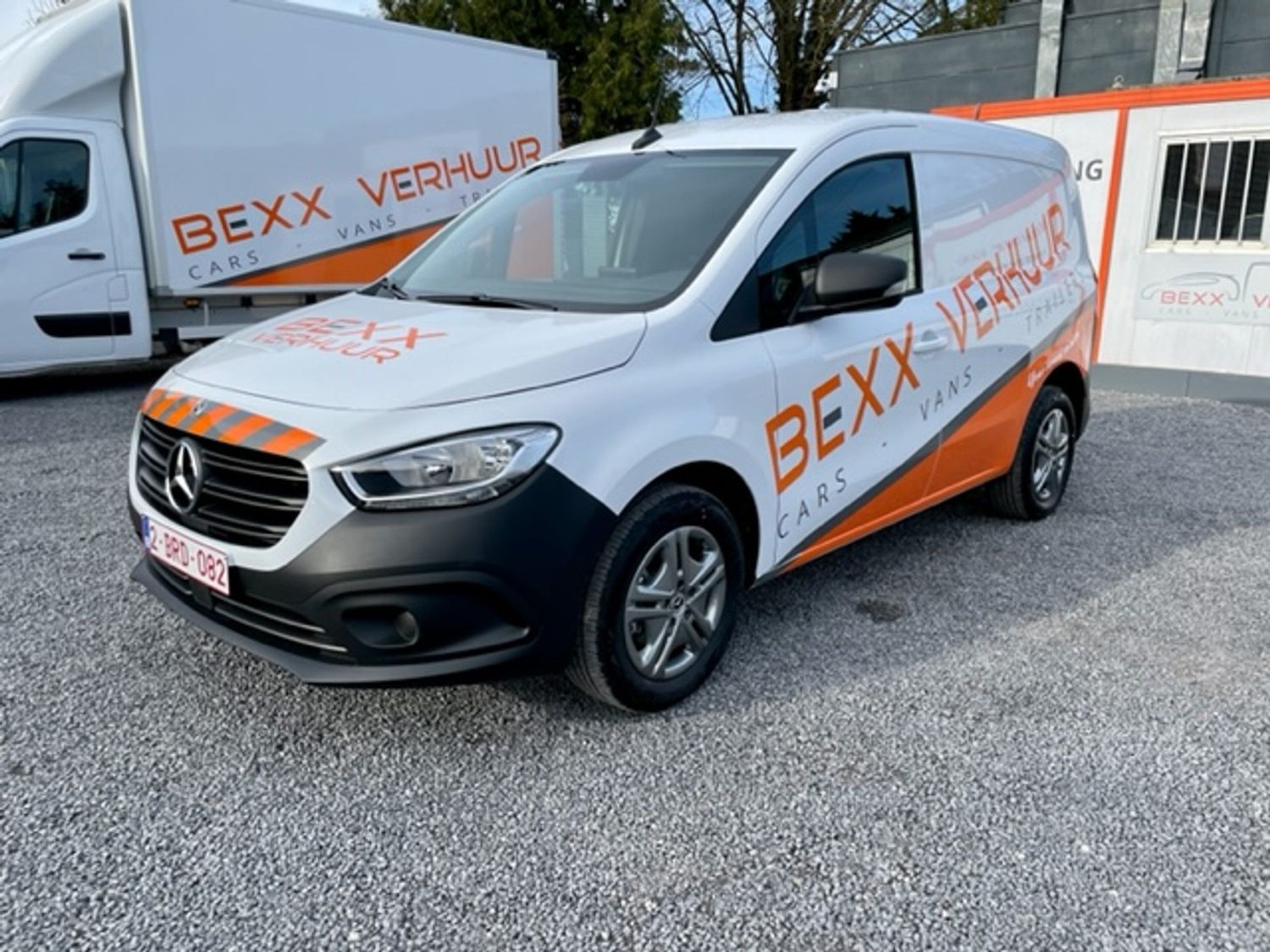 De Mercedes Citan van BEXX Verhuur