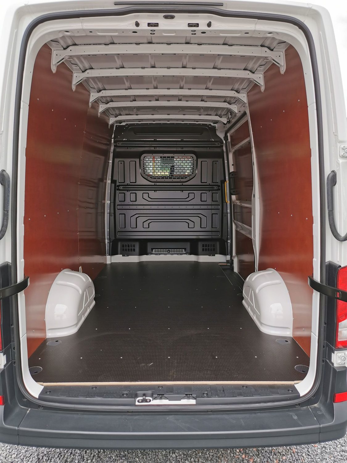 De laadruimte van de VW Crafter
