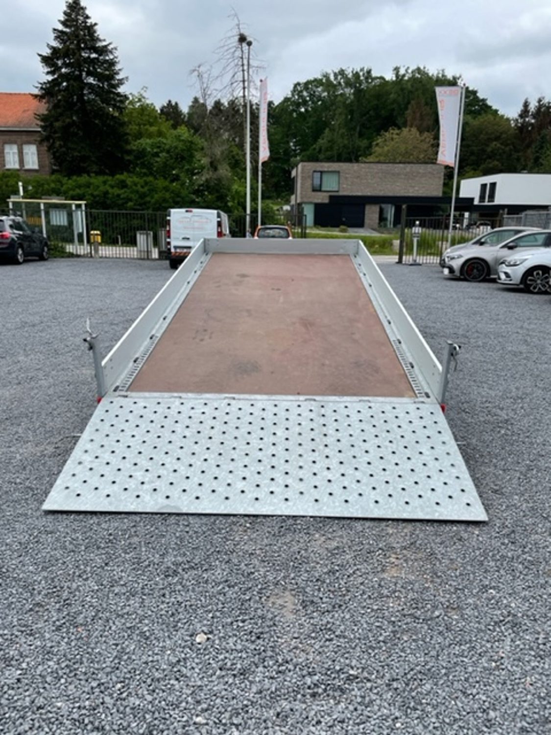 De multifunctionele trailer van BEXX Verhuur