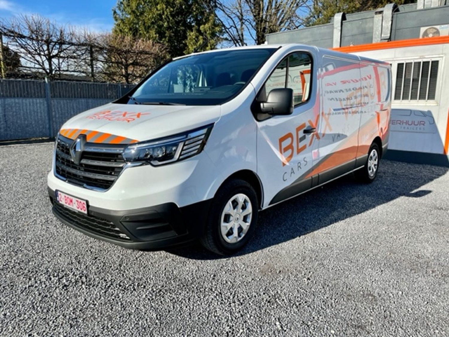 De Renault Trafic van BEXX Verhuur