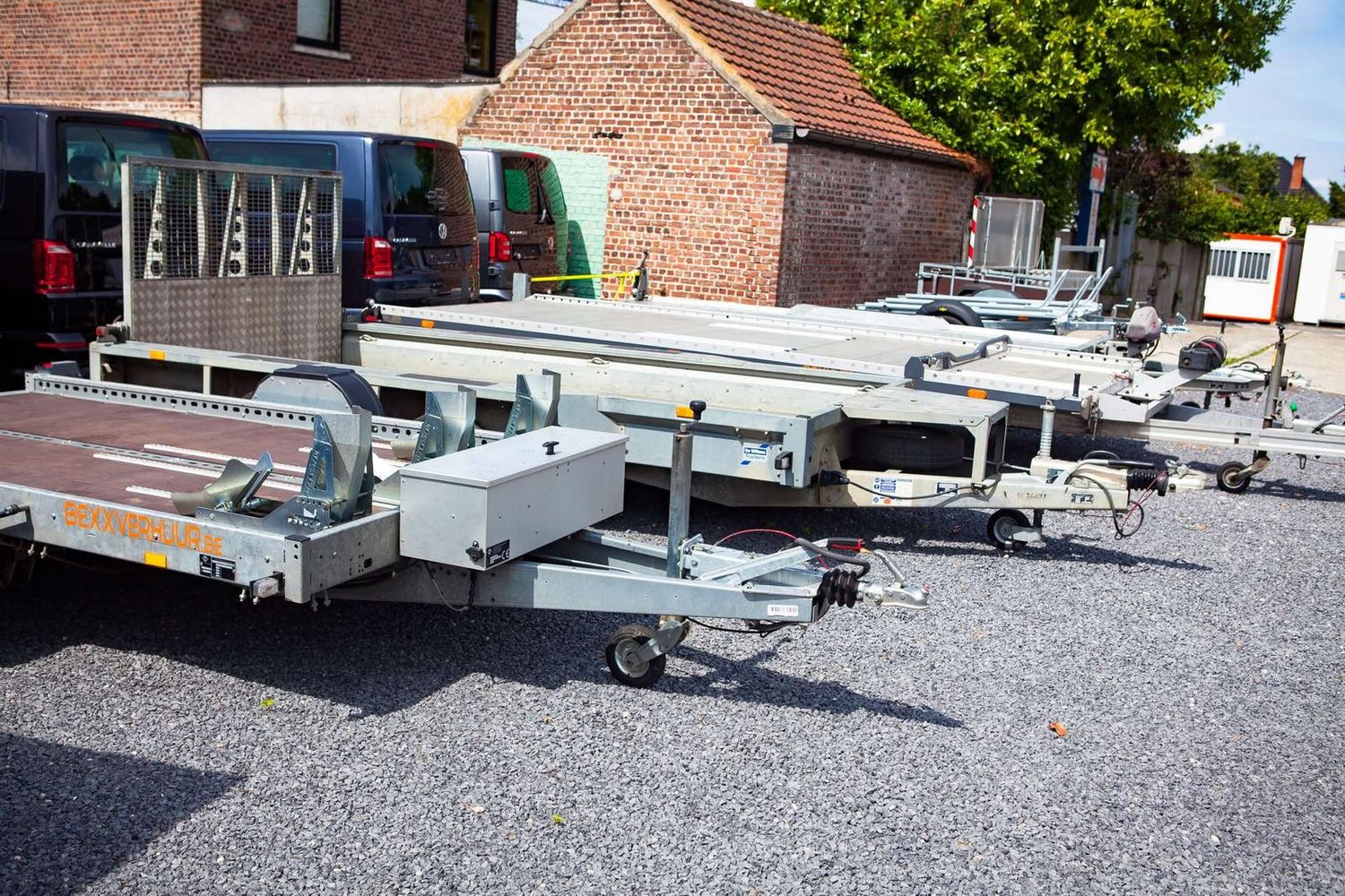 Voertuigtransport bij BEXX Verhuur in Boutersem