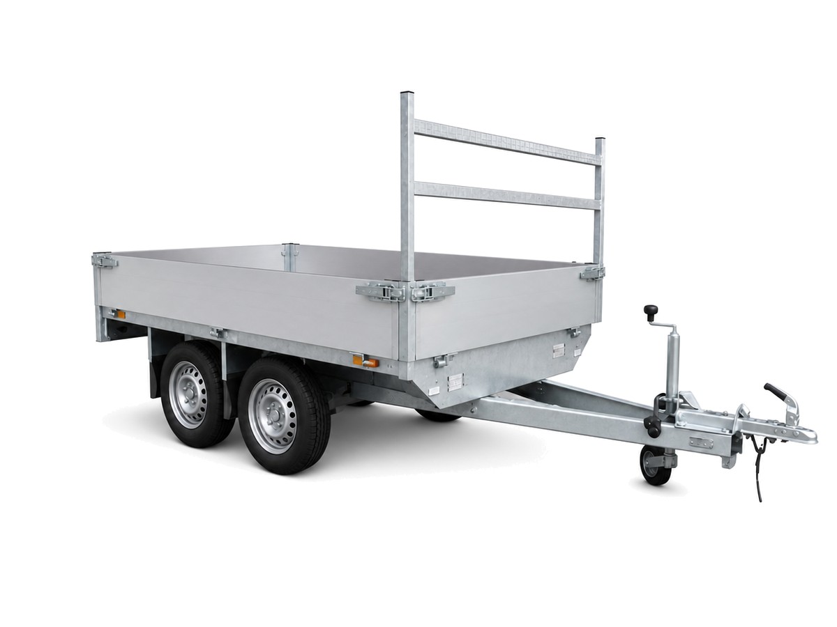 Plateau aanhangwagen 750 kg huren bij BEXX Verhuur
