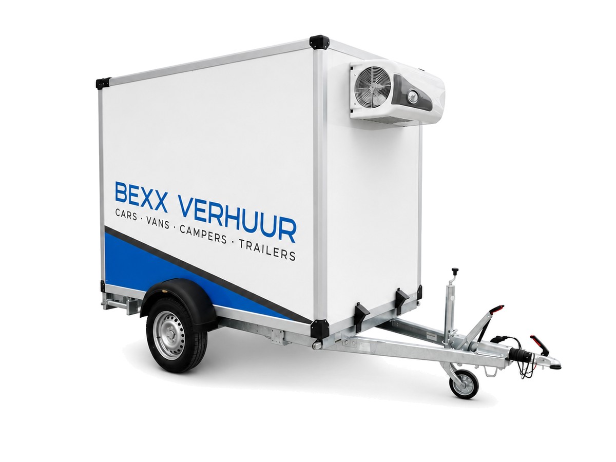 Koeltrailer 7 m³ huren bij BEXX Verhuur in Boutersem