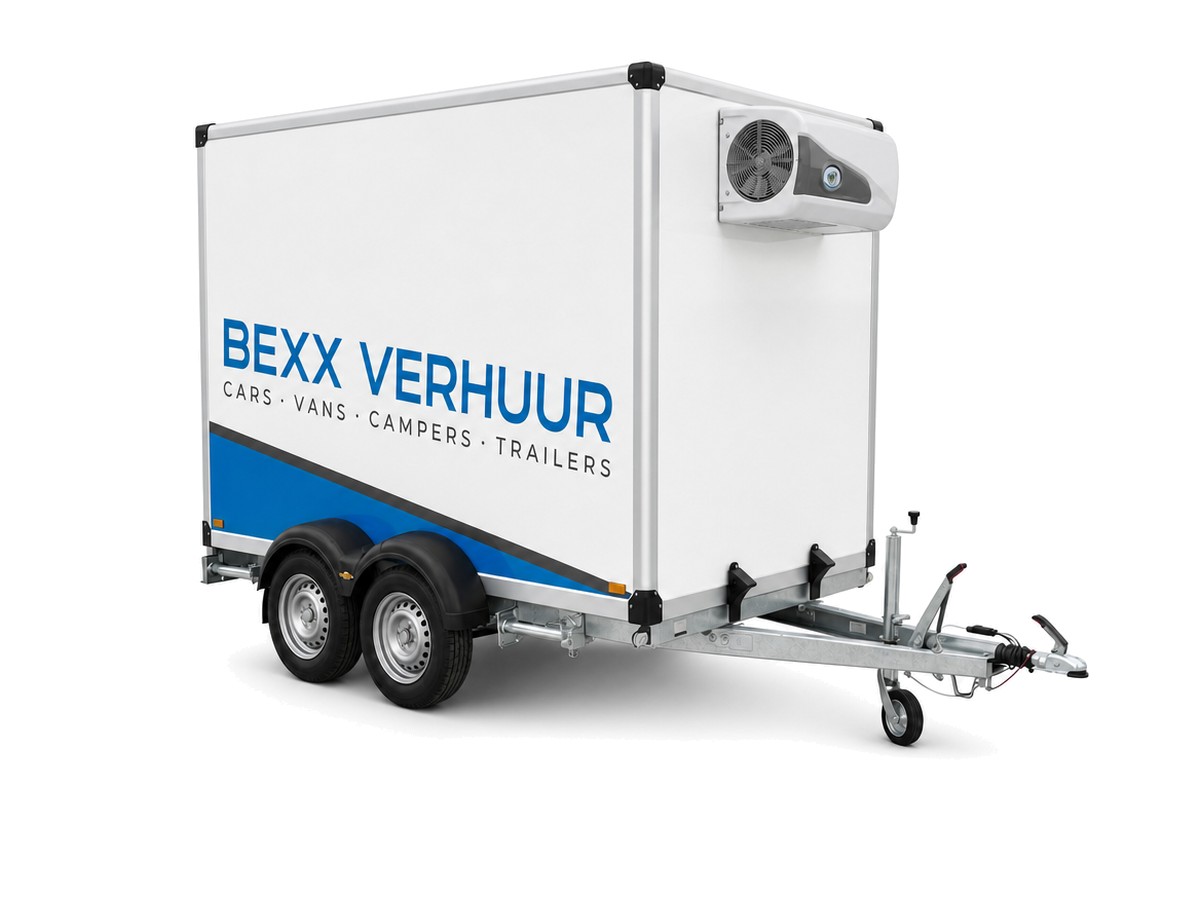Koelwagen 750 kg huren bij BEXX Verhuur in Boutersem